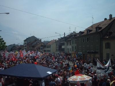 Tratto di corteo in ...