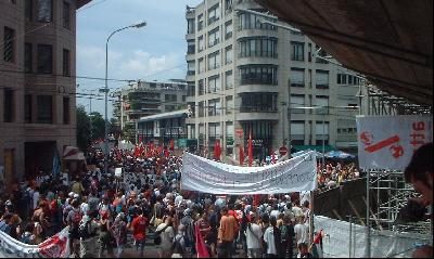 Tratto di corteo in ...