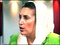 Benhazir  Bhutto den...