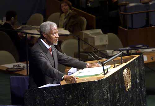 Kofi Annan; respinte...